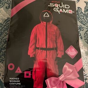 Squid games season 2 pink guard costume